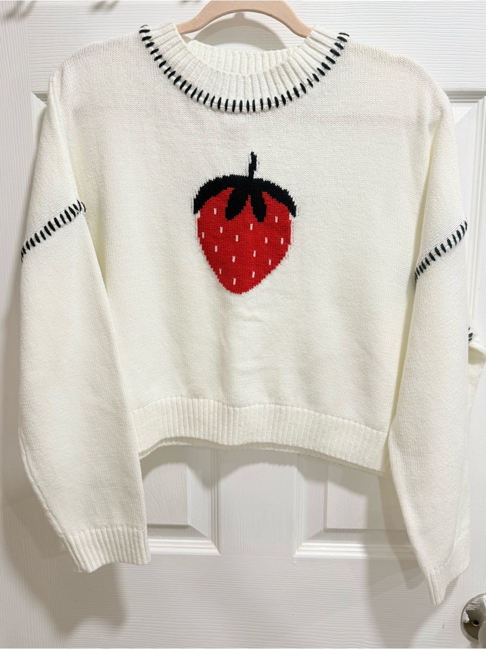 NWOT-Jessica Simpson Strawberry Sweater